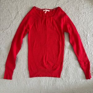 Victoria's Secret Vibrant Red Crew Neck Sweater